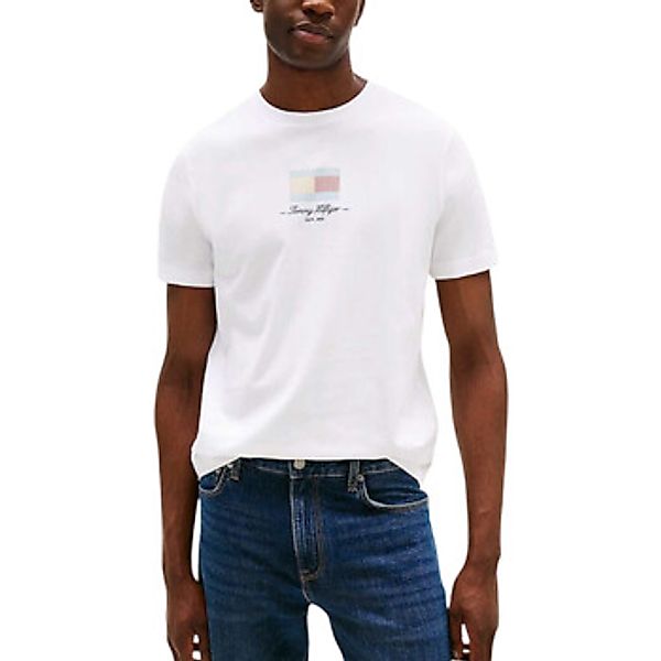 Tommy Hilfiger  T-Shirt ITHACA FLAG TEE MW0MW39349 günstig online kaufen