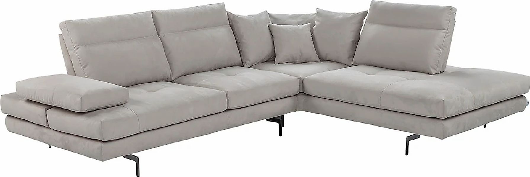 CALIA ITALIA Ecksofa "Toby Wing, B/T: 288/232 cm, Designsofa, Premium Sitzk günstig online kaufen