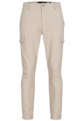 Indicode Leinenhose Booth mit 6 Taschen, günstig online kaufen