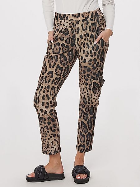 Sarah Kern Cargohose Frenchjerseyhose Figurumspielend im günstig online kaufen