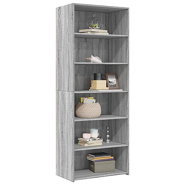 vidaXL Highboard Highboard Grau Sonoma 70x41x185 günstig online kaufen