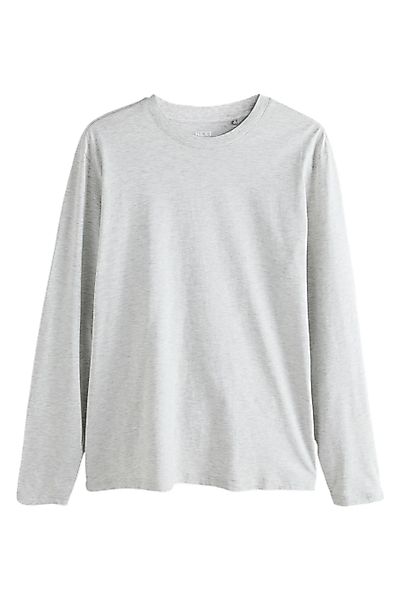 Next Langarmshirt Rundhalsshirt – Regular Fit günstig online kaufen