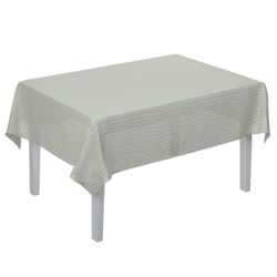 Rechteckige Tischdecke, silbern-grau, Imperia Premium (144-10) günstig online kaufen