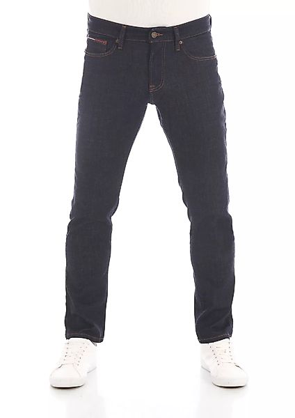 Tommy Hilfiger Herren Jeans Scanton - Slim Fit - Blau - Rinse Comfort günstig online kaufen