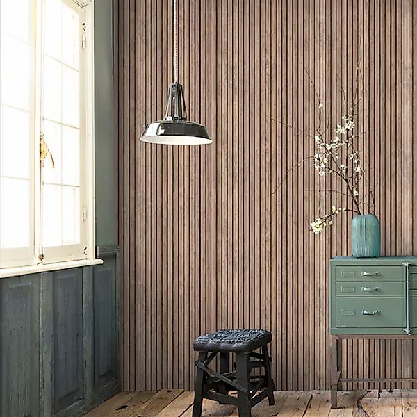 vtwonen Vliestapete »Vliestapete vtwonen wood wall«, Holz, Vliestapete vtwo günstig online kaufen