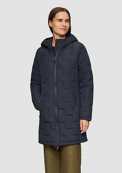 s.Oliver Wintermantel Outdoor-Mantel Wattierter Mantel im Fabricmix günstig online kaufen