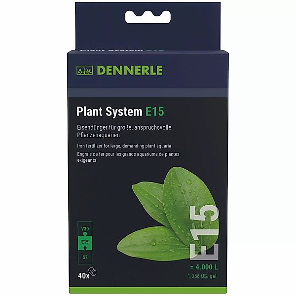 Dennerle Eisendünger Plant System E15 40 Stück günstig online kaufen