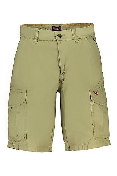 Napapijri 5-Pocket-Hose Grüne Herren Bermuda Hose mit 6 Taschen und Logo-De günstig online kaufen