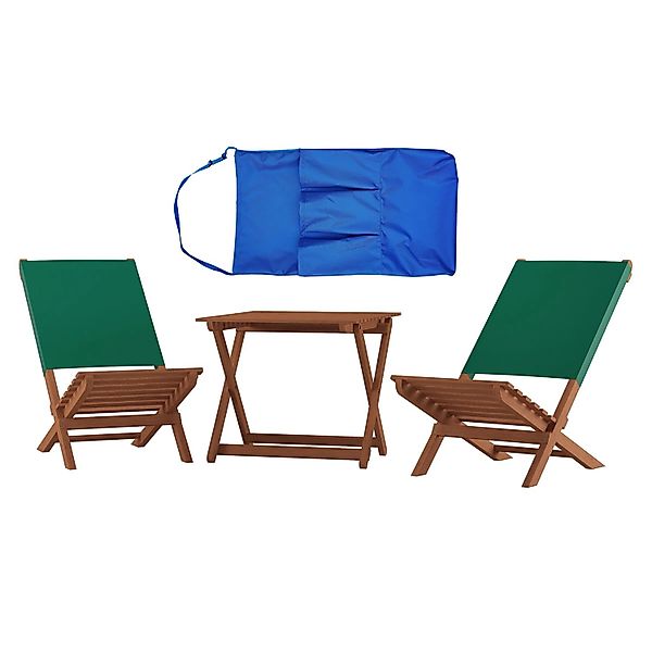 Erst-Holz Anglerstuhl Gartenstuhl Klappstuhl Grüner Bezug Buche Massiv 10-3 günstig online kaufen