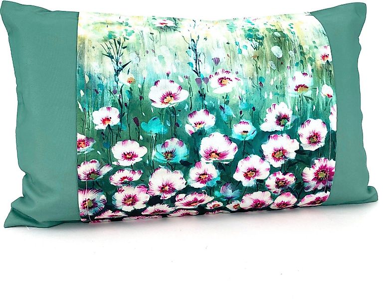 Weckbrodt Kissenhülle Blumenwiese, (1 Stück), Lotus-Effekt, günstig online kaufen