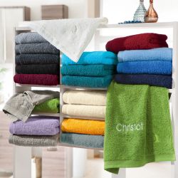 Möve Handtücher "Superwuschel" Handtuch mit Bordüre, 100% Premium Cotton Ba günstig online kaufen