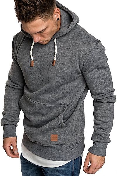 REPUBLIX Sweatshirt ERIC Herren Basic Kapuzenpullover Hoodie günstig online kaufen