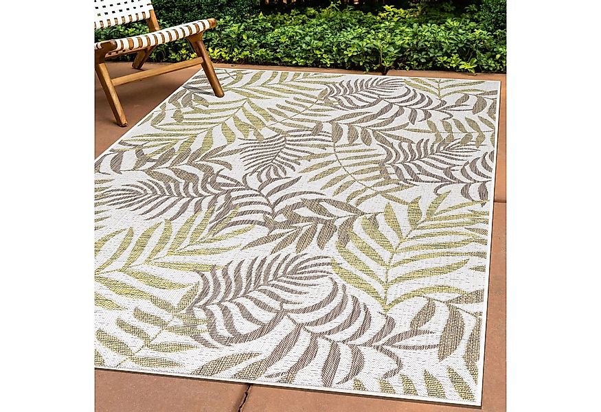 Carpettex Outdoorteppich Palmen Design, Läufer, Höhe: 5 mm, Teppich Palmen günstig online kaufen
