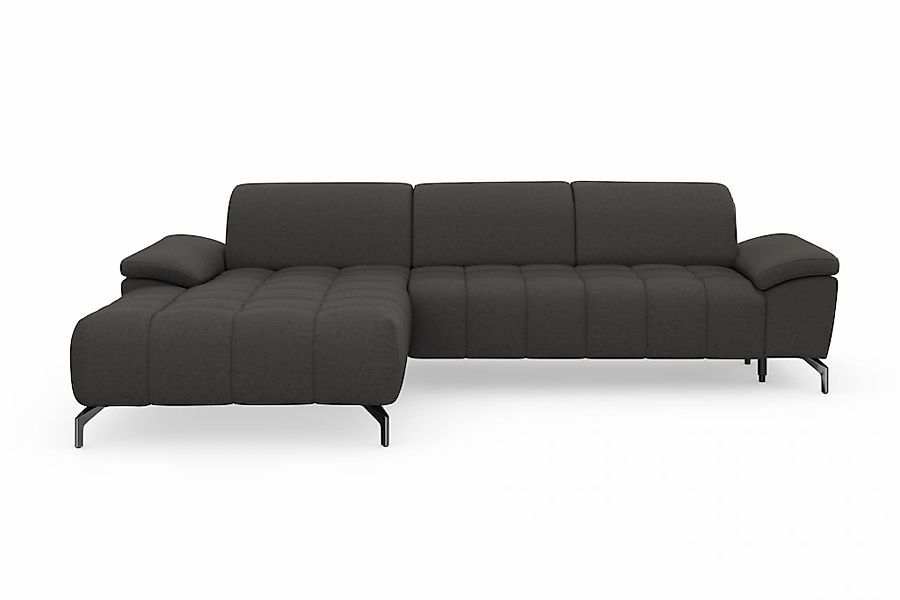 sit&more Ecksofa »Cool L-Form«, wahlweise mit Kopfteilverstellung und Vorzi günstig online kaufen