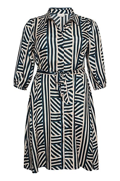 KAFFE Curve Blusenkleid Kleid KCfia Große günstig online kaufen