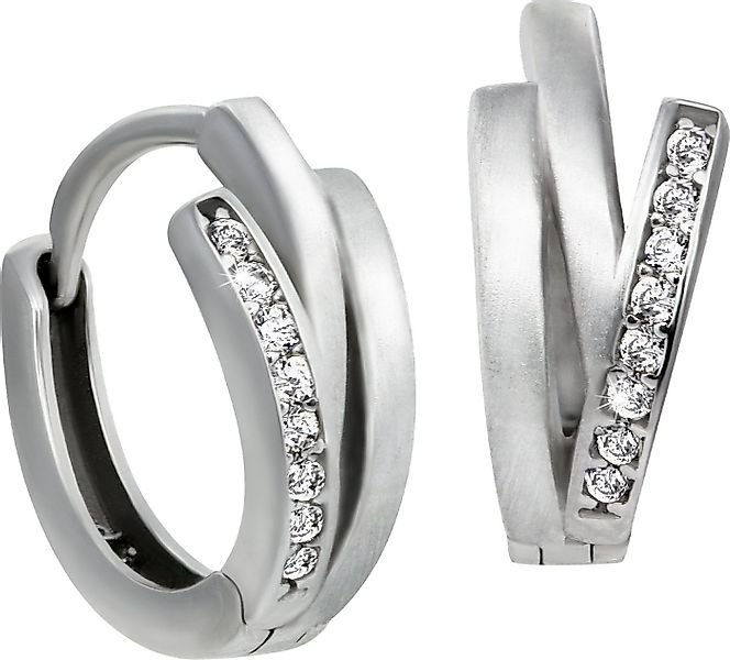 SilberDream Paar Creolen SilberDream Damen Ohrringe Silber (Creolen), Damen günstig online kaufen