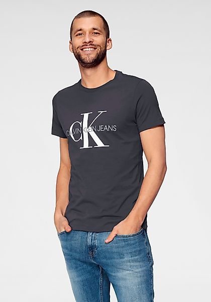 Calvin Klein Jeans T-Shirt "ICONIC MONOGRAM SLIM TEE", mit großem CK-Print günstig online kaufen