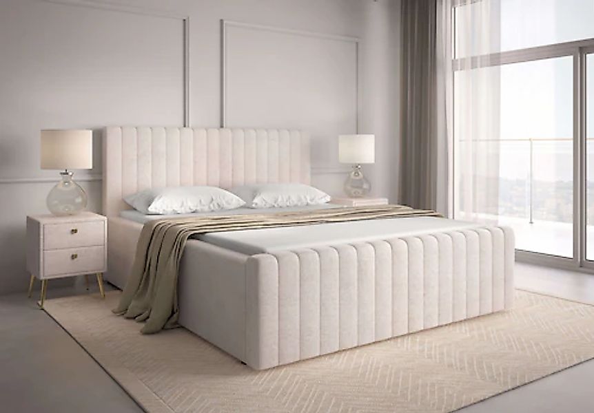 Home affaire Polsterbett »MOIVRE wahlweise mit/ohne Bettkasten, Breite Lieg günstig online kaufen