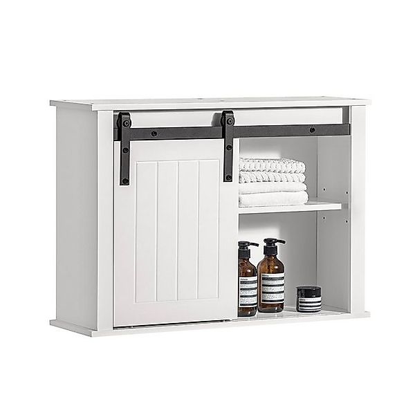 SoBuy Hängeschrank BZR71 mit Schiebetür Badschrank günstig online kaufen