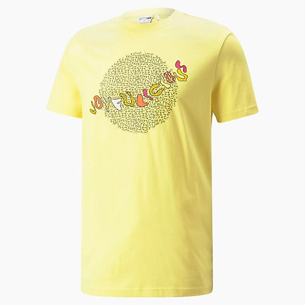 PUMA x BRITTO T-Shirt Für Herren | Mit Aucun | Grün/Gelb | Größe: XL günstig online kaufen