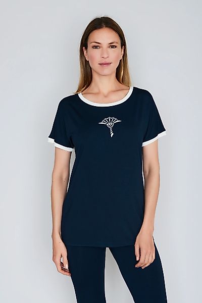 JOOP T-Shirt "Move" mit kontrastierendem Rundhalsausschnitt günstig online kaufen