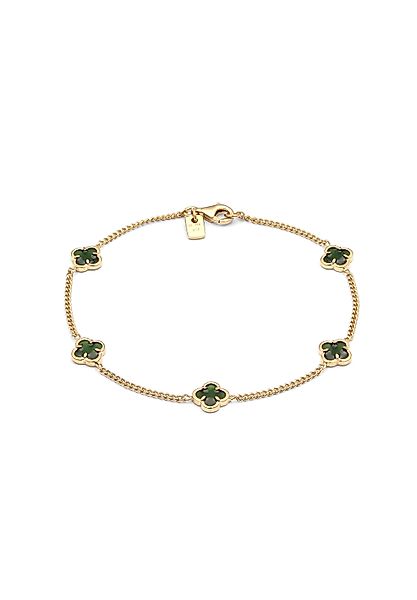 Kuzzoi Silberarmband Kleeblatt Emaille 925 Sterling günstig online kaufen