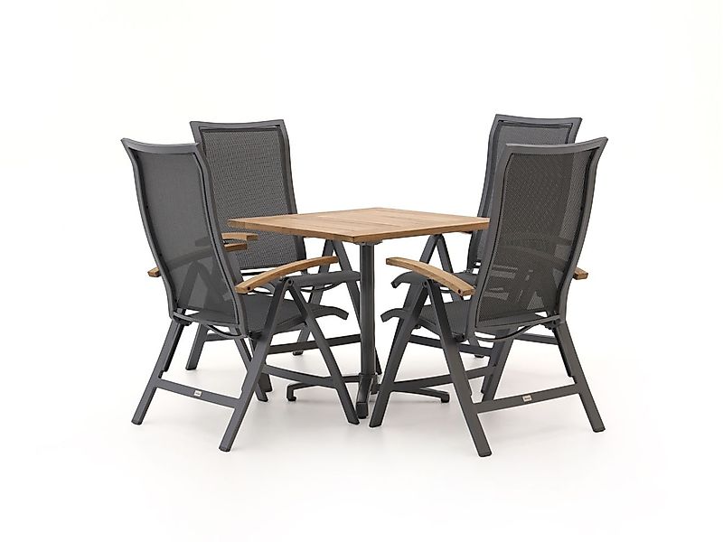 Bellagio Lugo/Canzo 80cm dining tuinset 5-delig verstelbaar günstig online kaufen