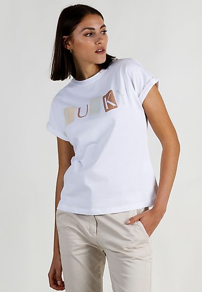 Andijamo-Fashion T-Shirt LUCKY T-SHIRT exklusiv Print günstig online kaufen