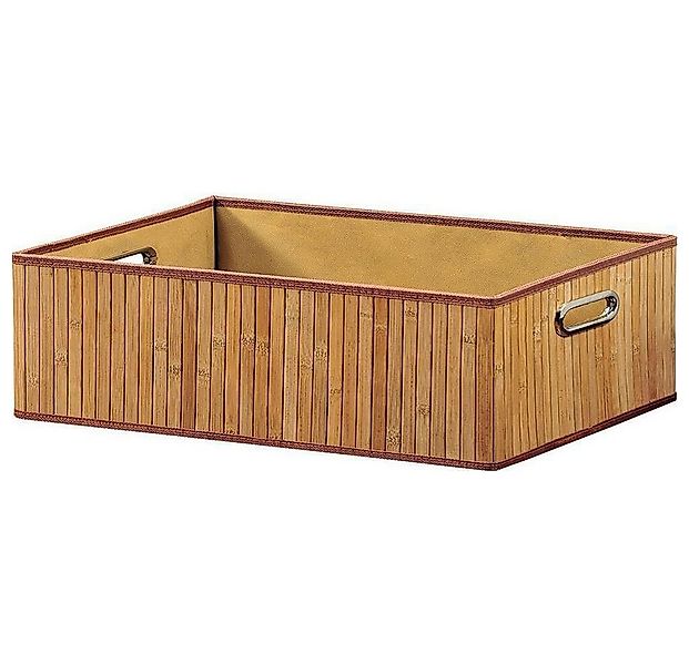 Kesper Aufbewahrungsbox Bambus-Aufbewahrungsbox mit Deckel, umweltfreundlic günstig online kaufen