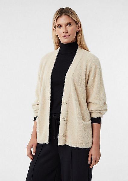 comma Cardigan Strickjacke Kuscheliger Cardigan im Relaxed Fit günstig online kaufen
