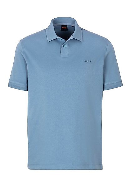 BOSS ORANGE Poloshirt Pe Interlock aus Baumwoll-Piqué mit Logo-Print Regula günstig online kaufen