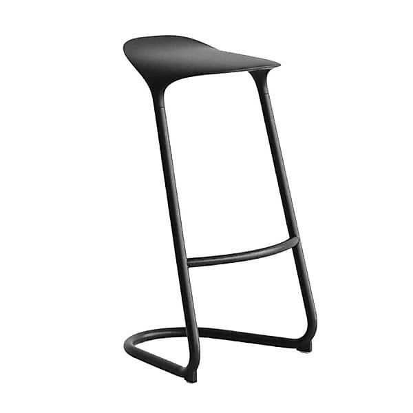 lapalma CROSS Barhocker | fixe Höhe 80 cm | schwarz günstig online kaufen