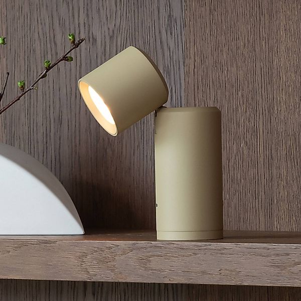 IT'S ABOUT ROMI LED-Akkutischlampe Milan, beige, 19 cm günstig online kaufen