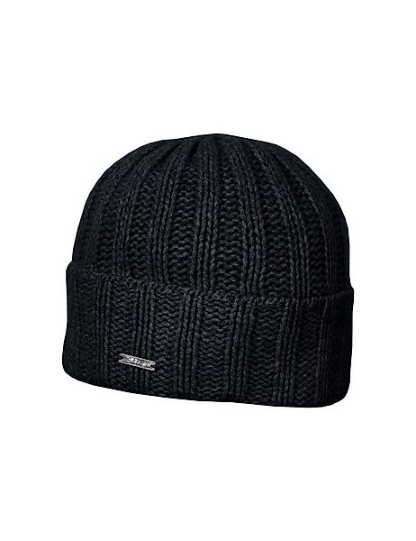 CAPO Strickmütze Strickmütze, Kaschmir Fleecestreifen (1-St) Kaschmir günstig online kaufen