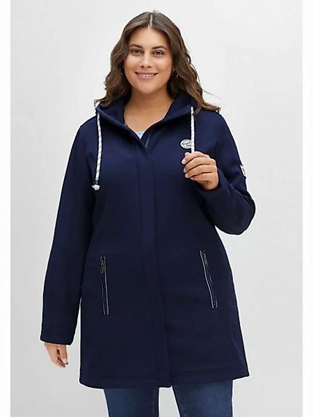 Sheego Softshelljacke Große Größen mit weicher Fleece-Innenseite günstig online kaufen