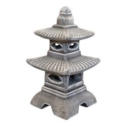gartendekoparadies.de Gartenfigur Japanische Pagode mit acht günstig online kaufen