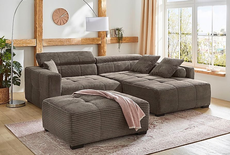 Jockenhöfer Gruppe Hocker "Severino, B: 119 cm" für ein komfortables Sitzge günstig online kaufen