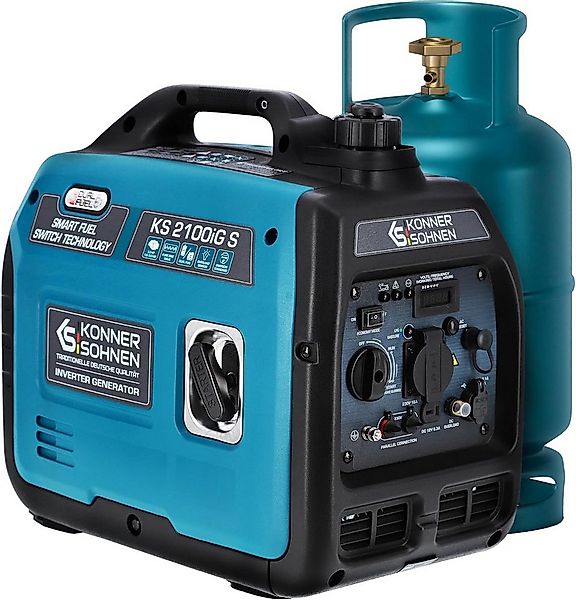 Könner & Söhnen Stromerzeuger KS 2100iG S, 2,00 in kW, (Schallgedämmtes Geh günstig online kaufen