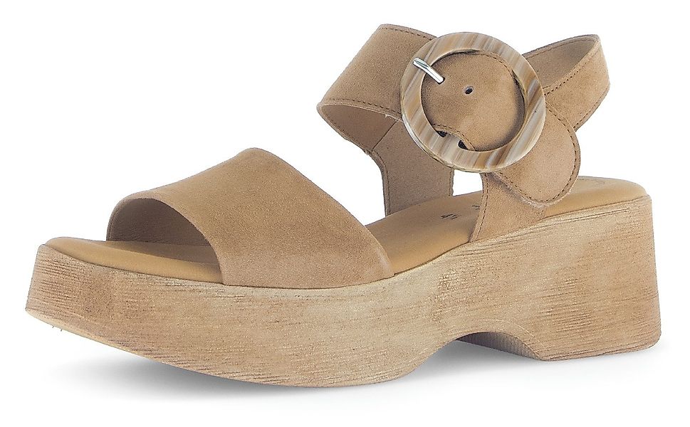 Gabor Sandalette, Sommerschuh, Riemchensandale mit Plateau günstig online kaufen