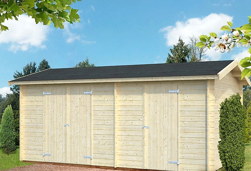 Palmako Gerätehaus "Jari" natur günstig online kaufen