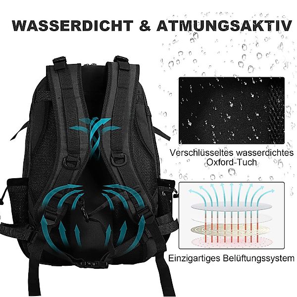 OKWISH Wanderrucksack Militär Rucksack Wander Militärrucksack günstig online kaufen