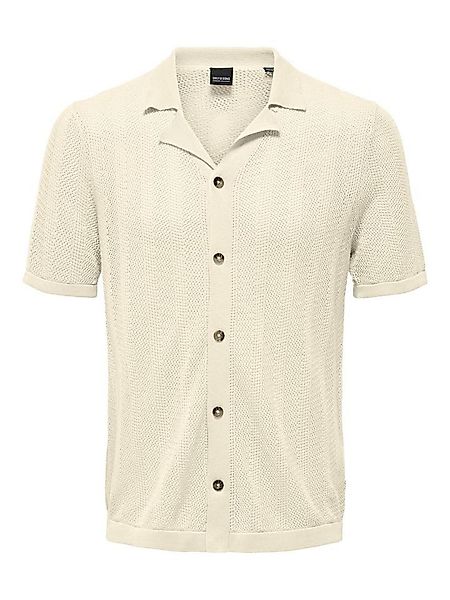 ONLY & SONS Kurzarmhemd – gestricktes Herren günstig online kaufen