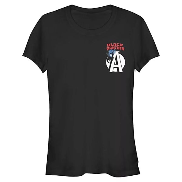Marvel - Avengers - Black Panther Panther Badge - Frauen T-Shirt günstig online kaufen