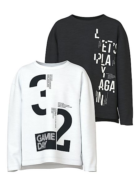 Name It Langarmshirt NKMVOB 2P LS günstig online kaufen