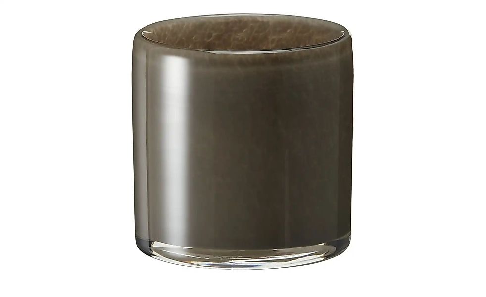 Jette Home Teelichtglas   ¦ braun ¦ Glas ¦ Maße (cm): H: 8  Ø: 8 Accessoire günstig online kaufen