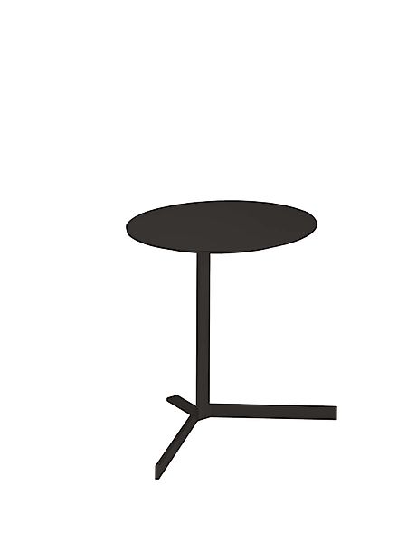 Birdy Beistelltisch rund mokka H: 45cm günstig online kaufen
