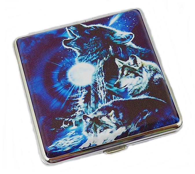 Westernlifestyle Aufbewahrungsbox Zigarettenetui Wolf Adler günstig online kaufen