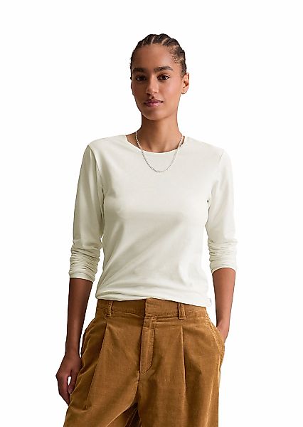 Marc OPolo DENIM Langarmshirt, slim fit aus softem Bio-Baumwoll-Mix, basic, günstig online kaufen