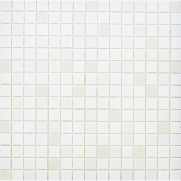 Glasmosaikmatte White-Mix 32,6 cm x 32,6 cm günstig online kaufen