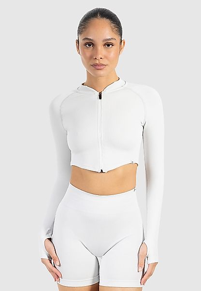 Smilodox Outdoorjacke Harly, Seamless Cropped Trainingsjacke, günstig online kaufen